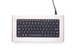 Backlit Keyboard in Stainless Steel Case - DBL-81 - iKey