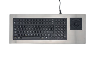 Stainless Steel Keyboard with Pointer - DT-2000-FSR - iKey