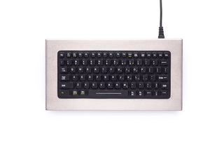 Small Footprint Industrial Stainless Steel Keyboard