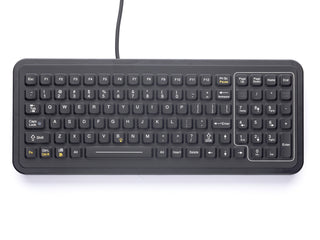 SlimKey Full-Size Panel Mount Keyboard -PM-101 - iKey