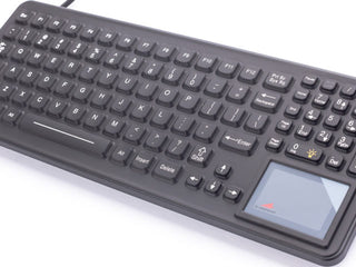 Panel Mount Keyboard with Touchpad - iKey