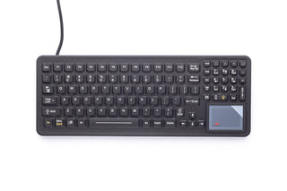 Panel Mount Keyboard with Touchpad - PM-102-TP - iKey