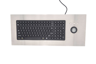 Panel Mount Keyboard with Trackball - PM-2000-TB - iKey