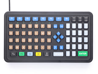 Panel Mount Keyboard with Oversized Keys - PM-72 - iKey