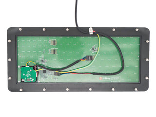 Panel Mount Keyboard with Trackball - PMU-5K-TB - back - iKey