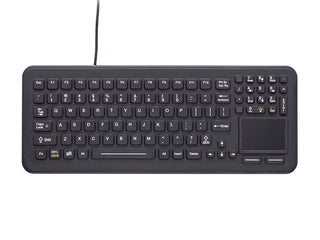 SkinnyBoard™ Sealed Keyboard with Touchpad - SB-97-TP - iKey