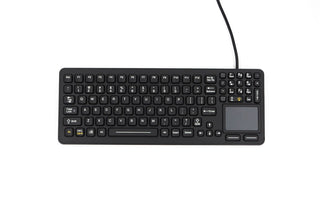 Sealed Keyboard with Integrated Touchpad - SK-97-TP - Black - iKey