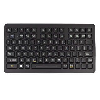 OEM Military Grade Compact Backlit Industrial Keyboard - SL-88-461-OEM - iKey