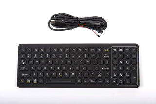 OEM Slim, Rugged Keyboard - 8 Levels of Backlighting - SLK-101-8L-OEM - iKey