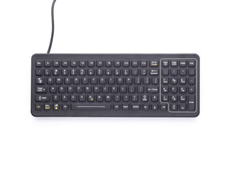 SlimKey Backlit Industrial Keyboard - SLK-101 - iKey