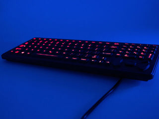 Backlit Keyboard with FSR - SLK-102-FSR - red backlighting - iKey