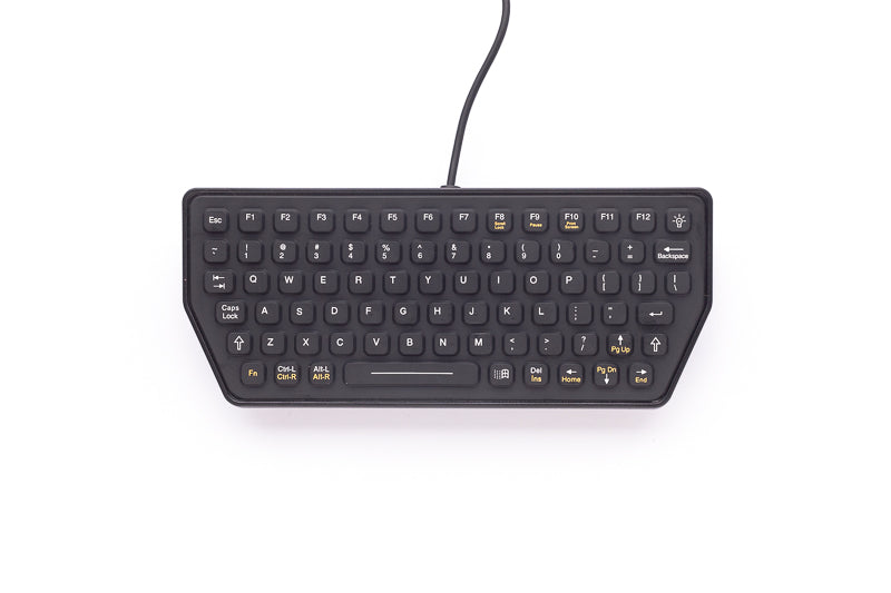 77 Key Keyboard Compact Backlit Industrial Keyboard - SLK-77 – ikey