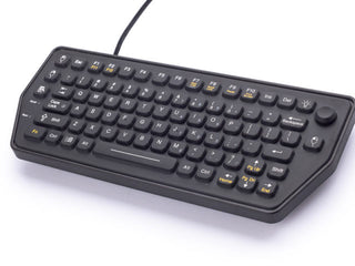 Compact Backlit Keyboard with Force Sensing Resistor - iKey