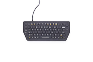 Compact Backlit Keyboard with Force Sensing Resistor - SLK-79-FSR - iKey