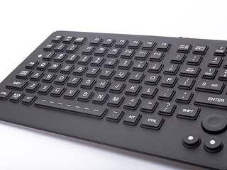 Military & Space Saving Backlit Keyboard - iKey