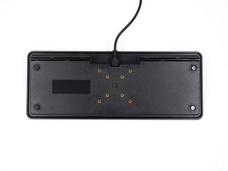 Sealed Keyboard with Integrated Touchpad & Backlighting - SLK-97-TP-M-BLK - back mounts - iKey