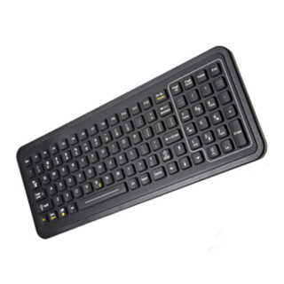 Full-Size Panel Mount Keyboard with Backlighting - SLP-101-8L - iKey