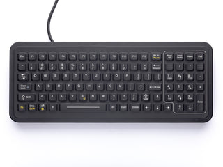 Full-Size Panel Mount Keyboard with Backlighting - SLP-101- iKey