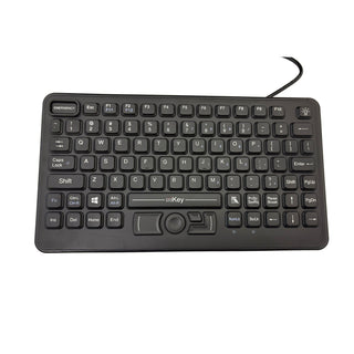 Panel Mount Keyboard with Emergency Key - SLP-86-911-FSR - iKey