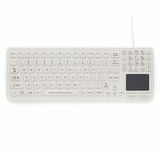 Sealed Keyboard with Integrated Touchpad & Backlighting - SLK-97-TP - iKey